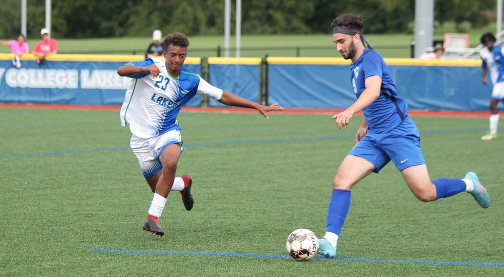 Men's Soccer Drops Season Opener to Lazers