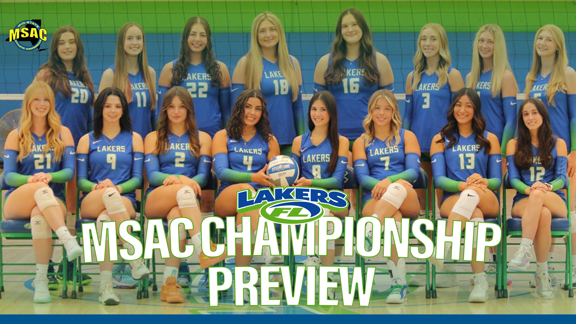 Women's Volleyball Hosts MSAC Championship as Top Seed